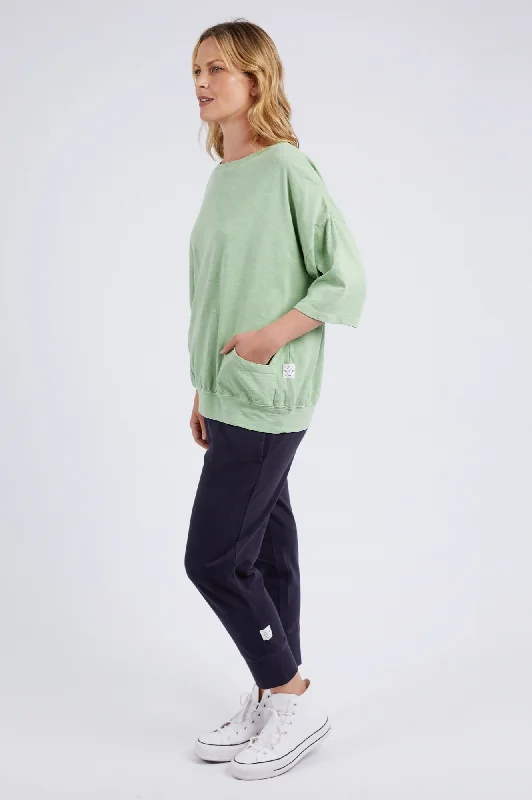 Mazie Sweatshirt - Quiet Green