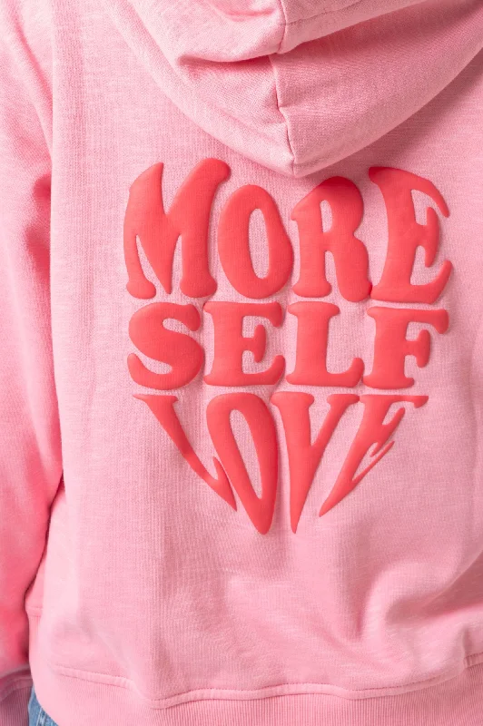 More Self Love Hoodie - Bubblegum