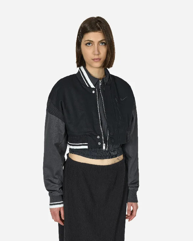 Destroyer Cropped Canvas Jacket Black / Anthracite