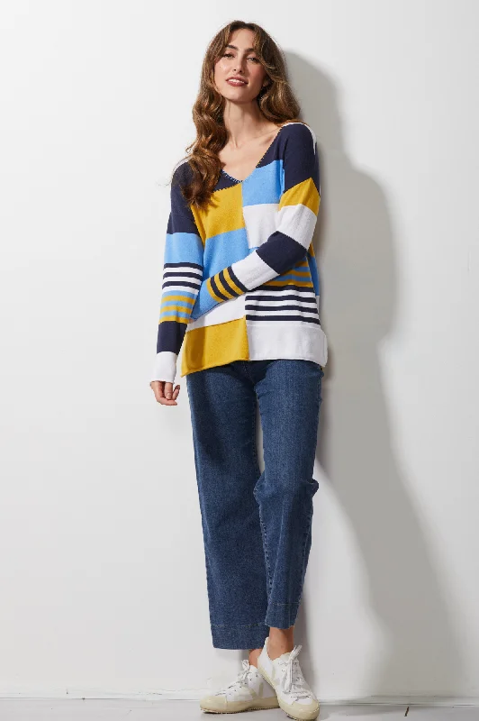 Rainbow Threads Knit - Indigo