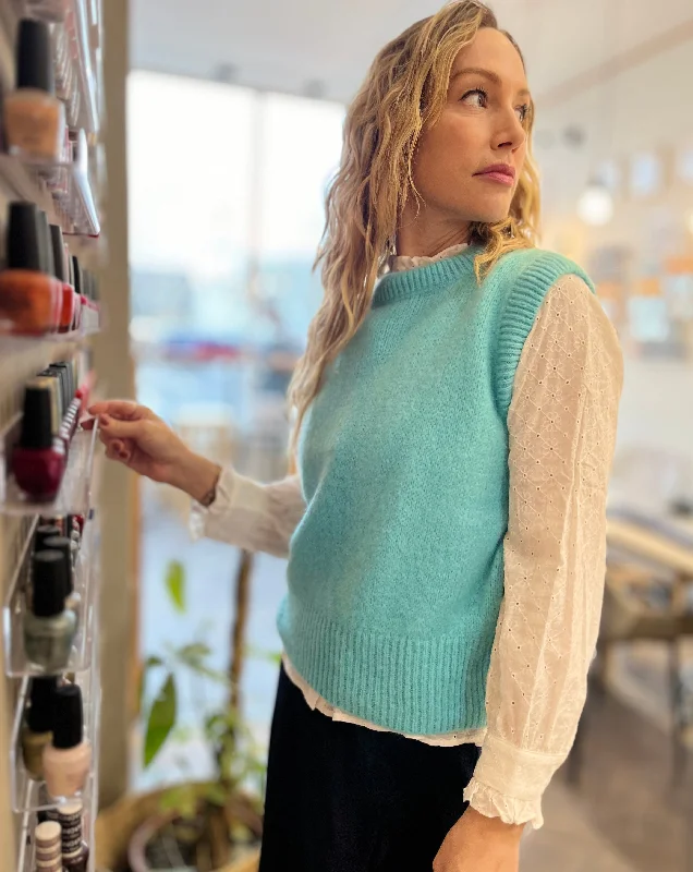 RAPHAEL KNIT AQUA