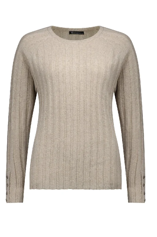 Ribbed Knit - Oatmeal