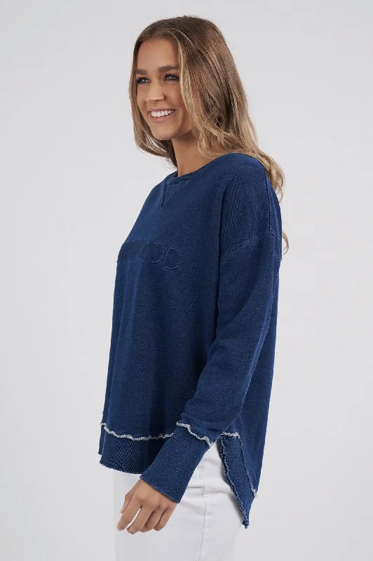 Simplified Sweatshirt - Denim