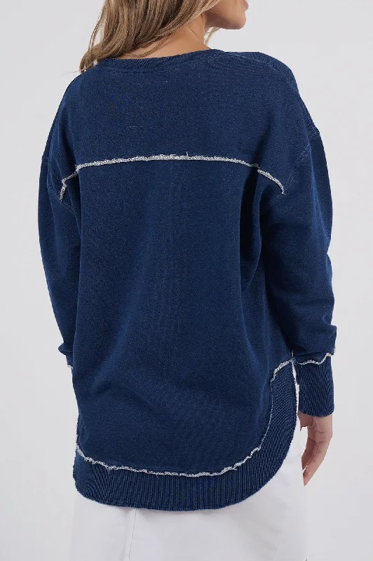 Simplified Sweatshirt - Denim