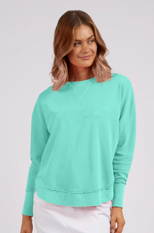 Simplified Sweatshirt - Neon Mint