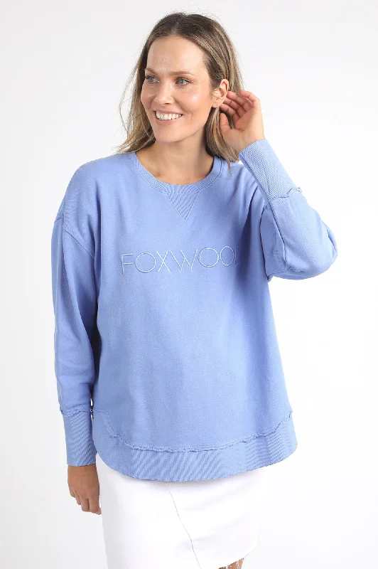 Simplified Sweatshirt - Neon Blue