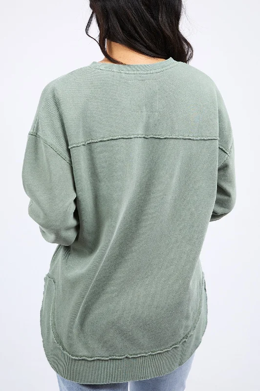 Simplified Sweatshirt - Sage