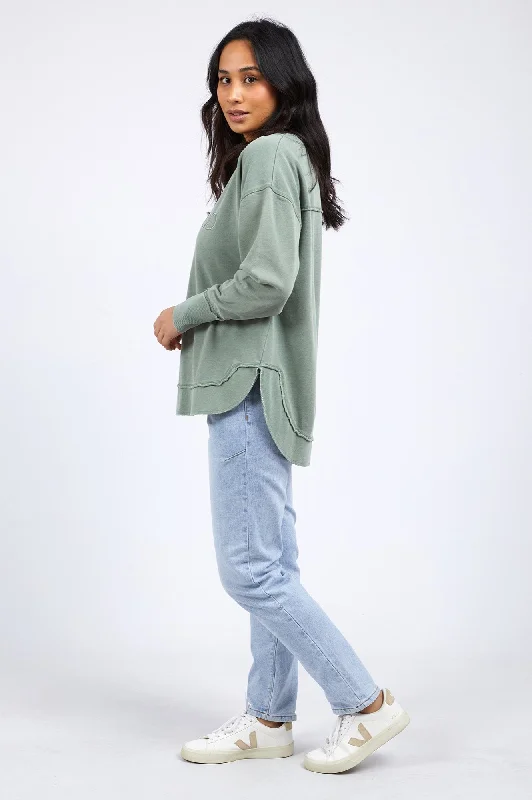 Simplified Sweatshirt - Sage