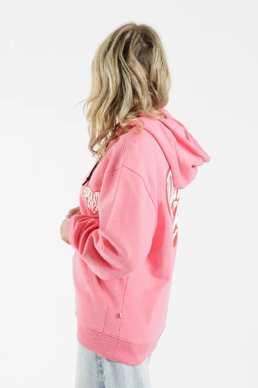 Touring Hoodie - Fed Love Coral