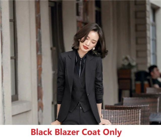 Women's Spring Formal Uniform Design Work Wear Jacket