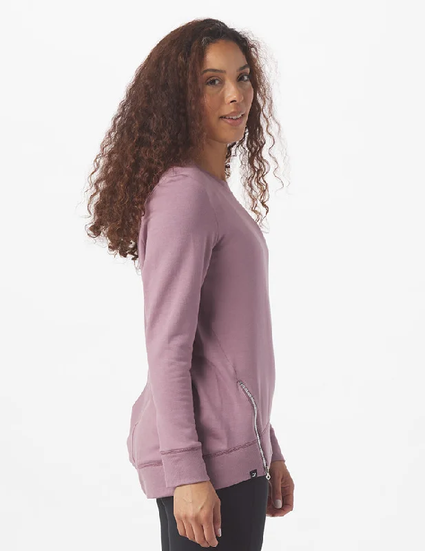 Adore Long Sleeve: Mauve