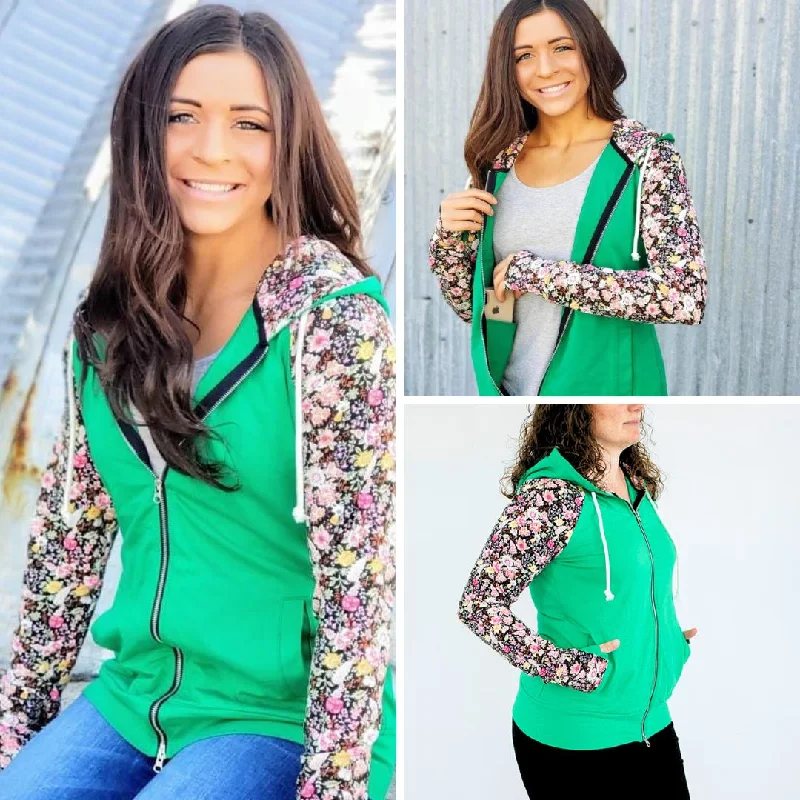 Kelly Floral Full Zip