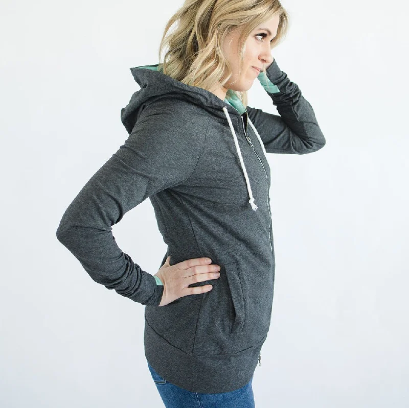 Lindee Grey Full Zip