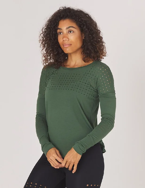 Mood Long Sleeve: Olive