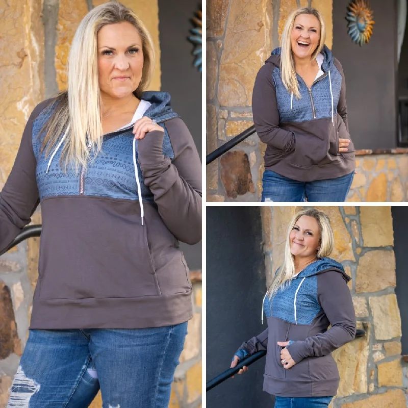 River Half Zip Women's Hoodie