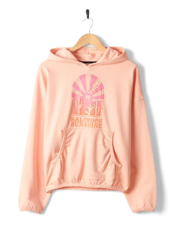 Saltrock Sunshine - Womens Pop Hood - Peach