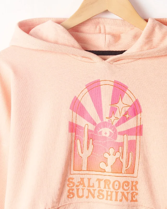 Saltrock Sunshine - Womens Pop Hood - Peach