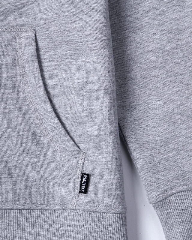 Velator - Womens Zip Hoodie - Grey