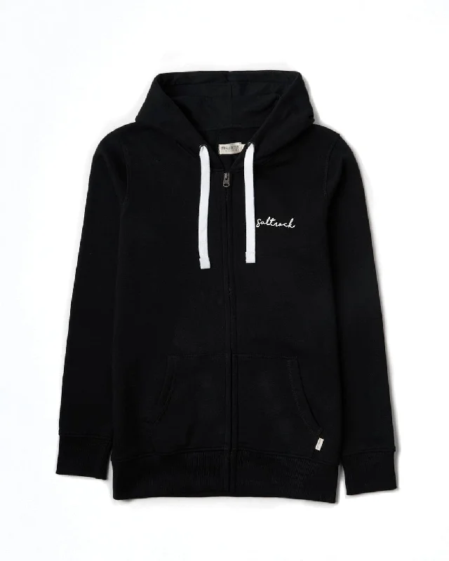 Velator - Womens Zip Hoodie - Black