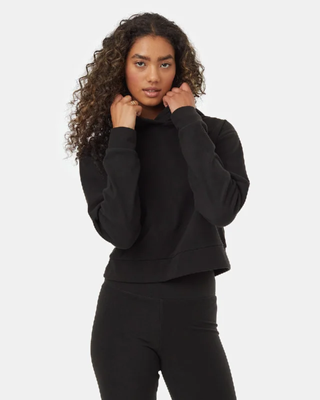 Luxe Cropped Hoodie