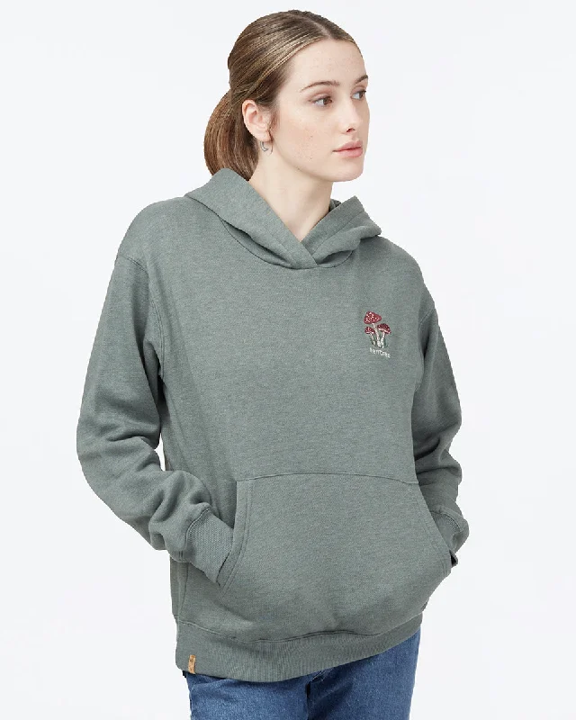 Mushroom Embroidery Hoodie